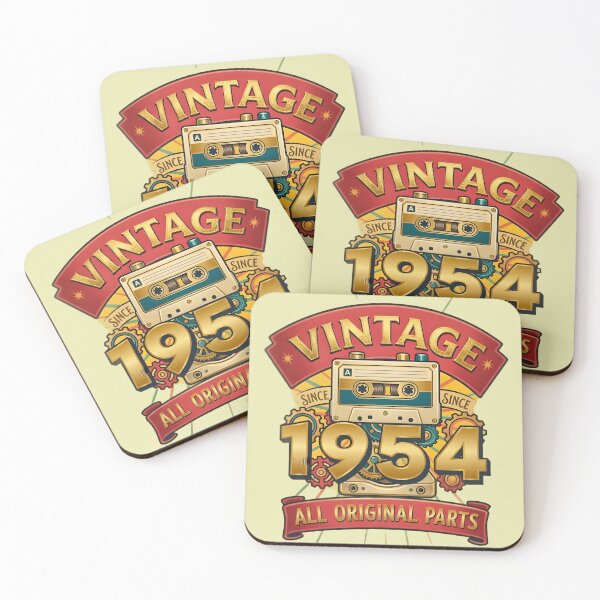 Item preview, Vintage 1954 All Original Parts Retro Cassette Design designed and sold by L&L.