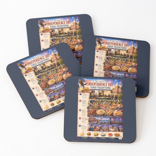 Item preview, The Story of Independence Day Food Traditions⁠ designed and sold by Easternpantry.