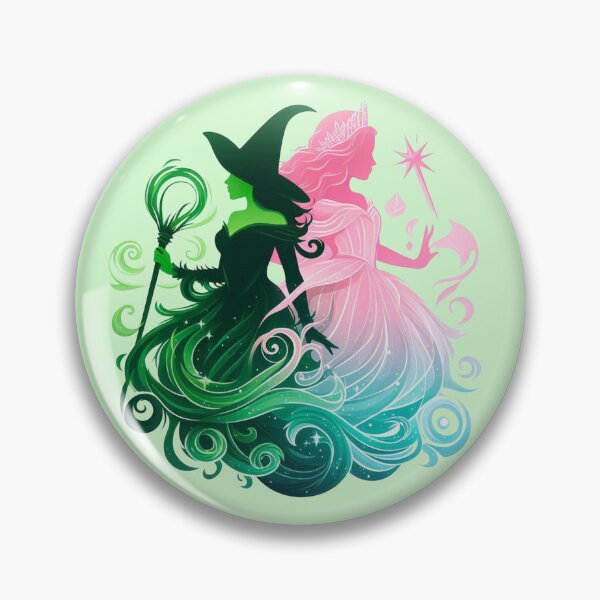 Item preview, Wicked Friends - Wicked Musical Elphaba & Glinda designed and sold by NerdiPop.