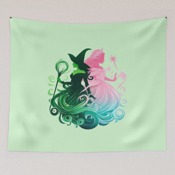 Item preview, Wicked Friends - Wicked Musical Elphaba & Glinda designed and sold by NerdiPop.