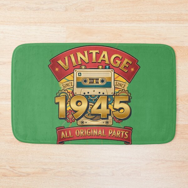 Item preview, Vintage 1945 All Original Parts Retro Cassette Design designed and sold by L&L.