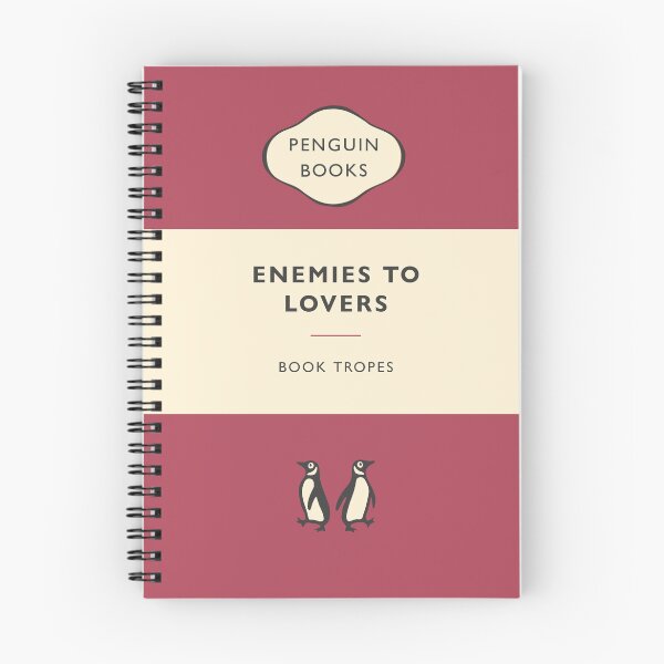 Item preview, enemies to lovers penguin cover book tropes designed and sold by liveawhimsylife.