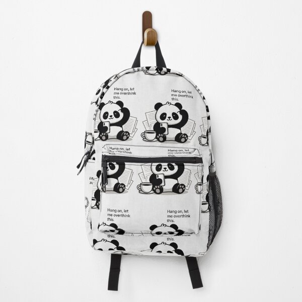 Item preview, Hang On, Let Me Overthink This Panda | Cute Anxiety Humor Gift designed and sold by GalleryPeak.