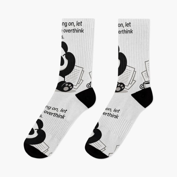 Item preview, Hang On, Let Me Overthink This Panda | Cute Anxiety Humor Gift designed and sold by GalleryPeak.