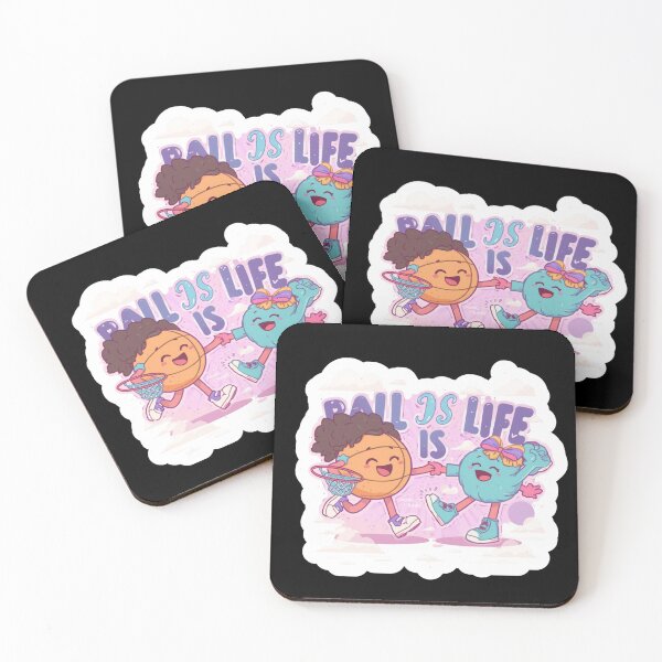 Item preview, Basketball Pastel Pink Vibes - Ball Is Life designed and sold by madebyjulia7.