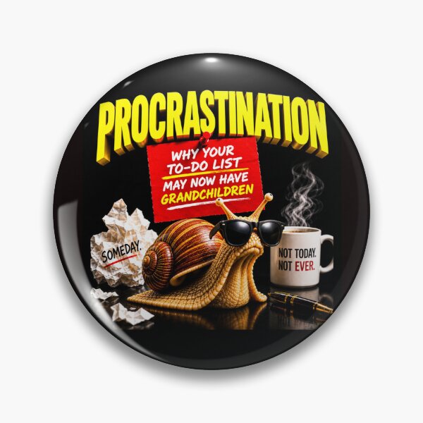 Item preview, Procrastination-Why May To-Do List May Now Have Grandchildren  designed and sold by Anetta86.