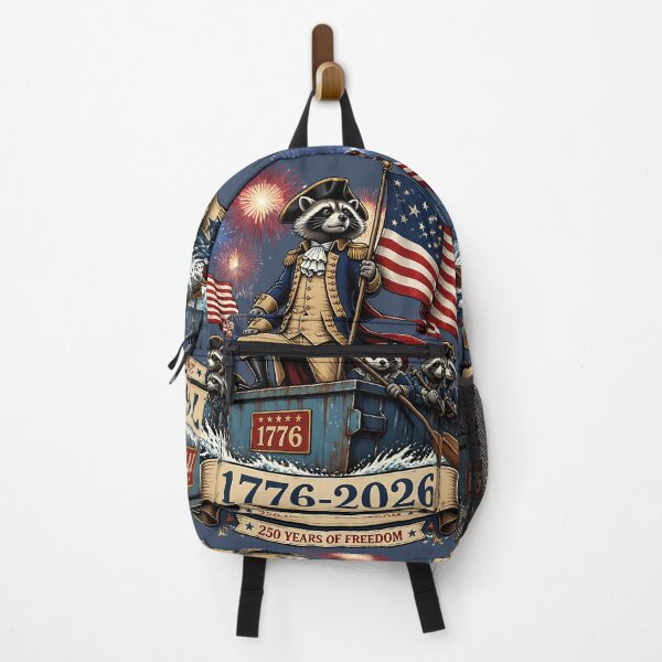 Item preview, GGeorge Washington Raccoon America 250 Patriotic Meme | 1776 2026 Independence Day | Funny July 4th Trash Panda designed and sold by VectorJoy.