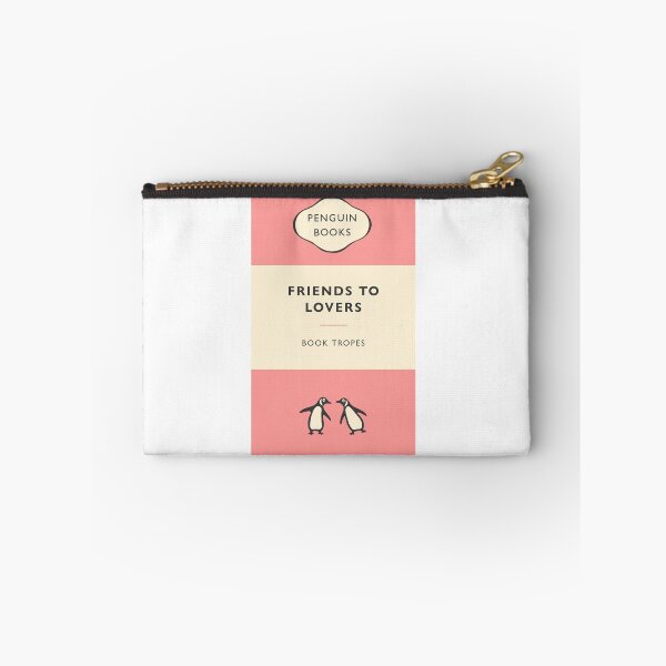 Item preview, friends to lovers penguin cover book tropes designed and sold by liveawhimsylife.