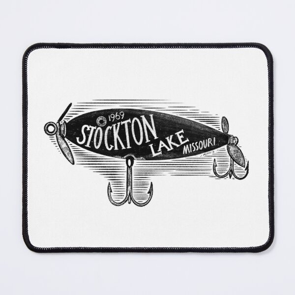 Item preview, Stockton Lake Missouri Fishing Lure designed and sold by John Morris Illustration.