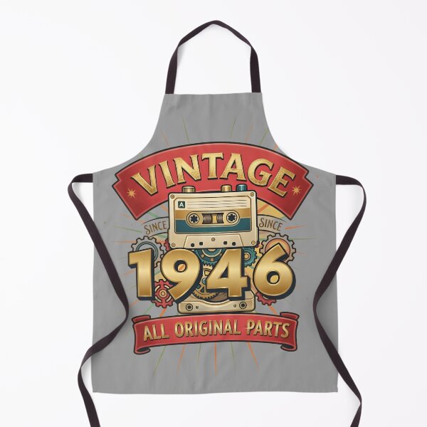 Item preview, Vintage 1946 All Original Parts Retro Cassette Design designed and sold by L&L.