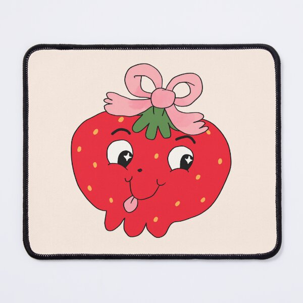 Item preview, Sweetest Berry In The Patch, Smiling Strawberry designed and sold by yellowflowerhut.