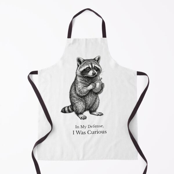 Item preview, RACCOON — In My Defense, I Was Curious designed and sold by lazydogonline.