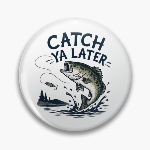 Item preview, Catch Ya Later Bass designed and sold by LuloCreative.