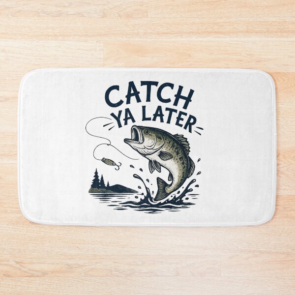 Item preview, Catch Ya Later Bass designed and sold by LuloCreative.