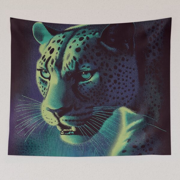 Item preview, Neon Glow Leopard designed and sold by ClubVacay.