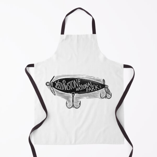 Item preview, Yellowstone National Park Fishing Lure designed and sold by John Morris Illustration.