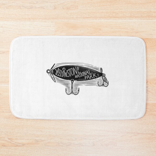 Item preview, Yellowstone National Park Fishing Lure designed and sold by John Morris Illustration.