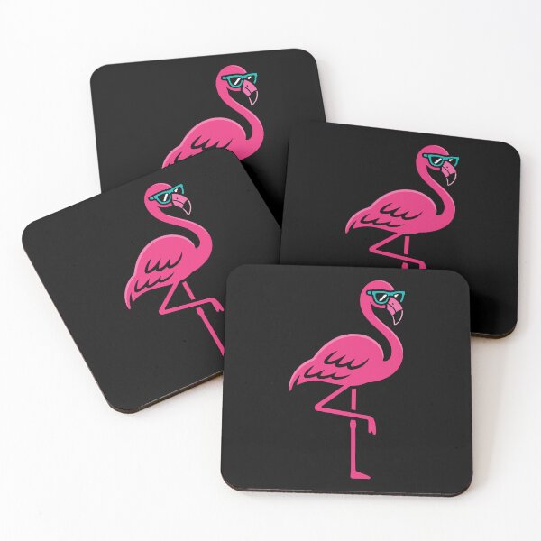 Item preview, Cute Pink Flamingo Sunglasses Beach Vacation Party designed and sold by YalenArt.