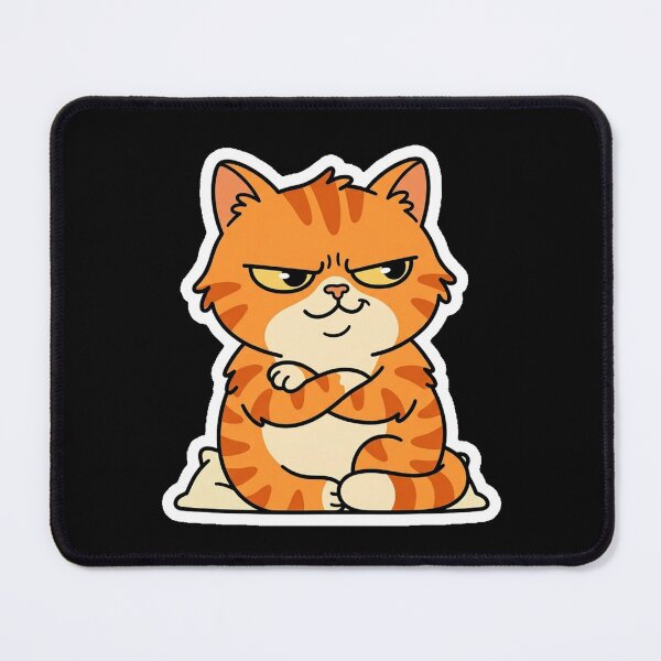 Item preview, Sassy Grumpy Cat Judging You Sticker designed and sold by Cat Meme Fund.