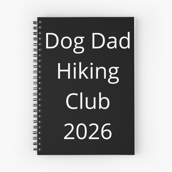 Item preview, Dog Dad Hiking Club 2026 designed and sold by MalickaArt.