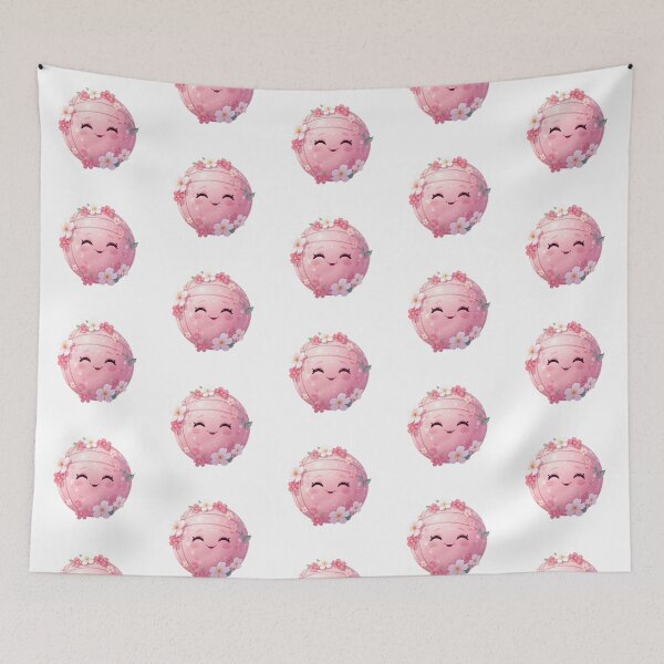 Item preview, Basketball Pastel Pink Vibes - Pink Ball  designed and sold by madebyjulia7.