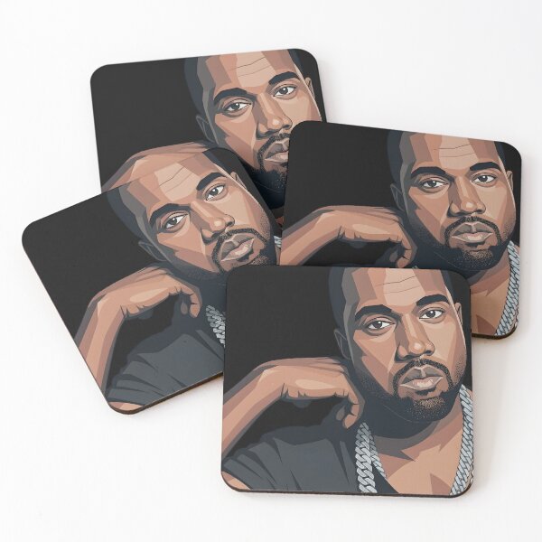 Item preview, Kanye West Vector Illustration designed and sold by Boruto1231.