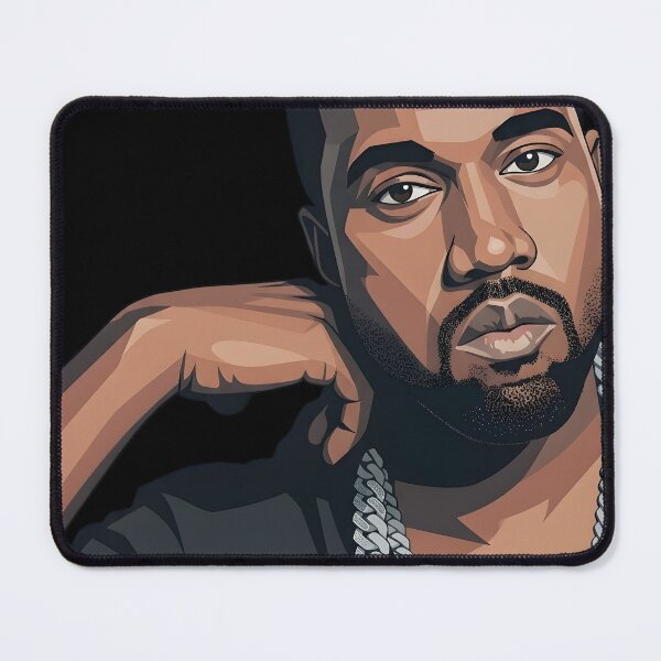 Item preview, Kanye West Vector Illustration designed and sold by Boruto1231.