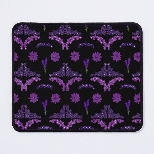 Item preview, Deep Purple Floral Borders and Lavender Bloom Aesthetic Sticker Pack designed and sold by Art_IN_Design Pack.