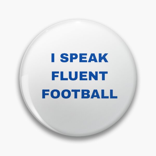 Item preview, I SPEAK FLUENT FOOTBALL art for FIFA 2026 designed and sold by ZANU creativity.