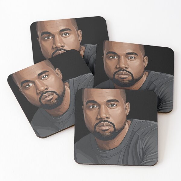 Item preview, Kanye West Vector Illustration designed and sold by Boruto1231.
