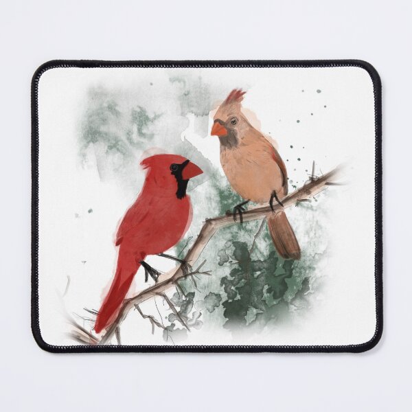 Item preview, Watercolor Cardinal Birds designed and sold by KimberleeJoy.