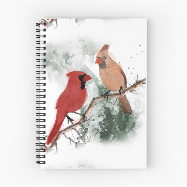 Item preview, Watercolor Cardinal Birds designed and sold by KimberleeJoy.