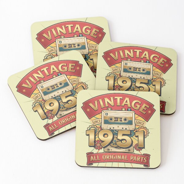 Item preview, Vintage 1951 All Original Parts Retro Cassette Design designed and sold by L&L.
