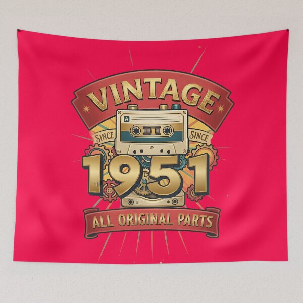 Item preview, Vintage 1951 All Original Parts Retro Cassette Design designed and sold by L&L.