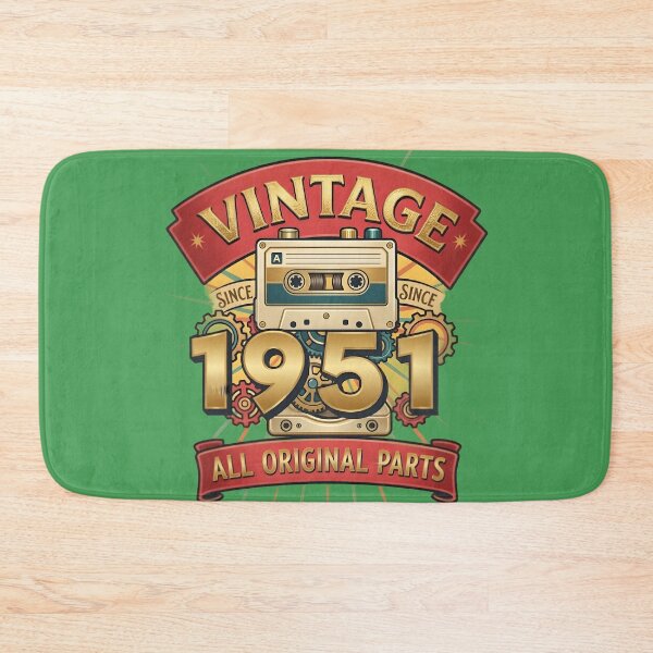 Item preview, Vintage 1951 All Original Parts Retro Cassette Design designed and sold by L&L.