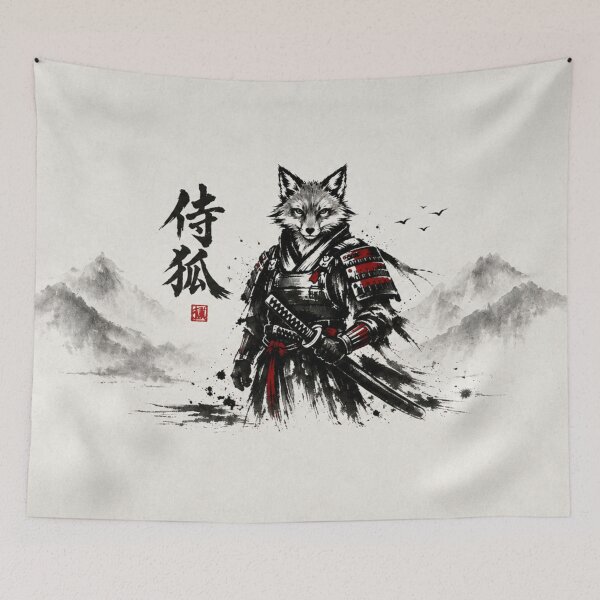 Item preview, Samurai Fox designed and sold by PurrfectWhisper.