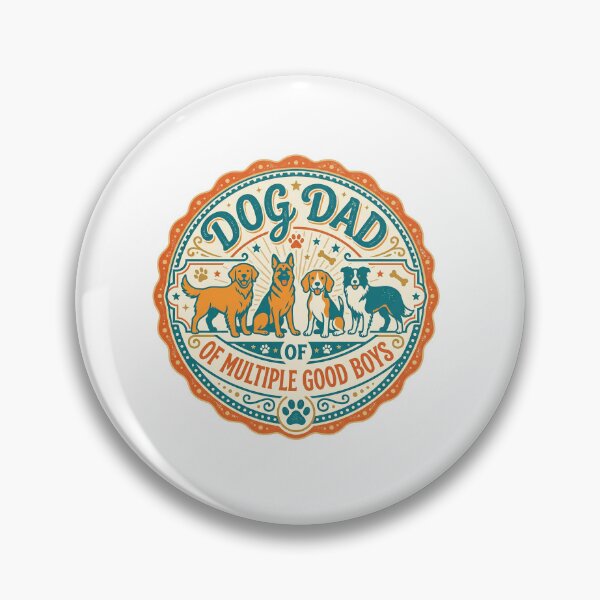 Item preview, Multi Dog Dad Shirt | Father of Multiple Dogs Gift - Dog Dad 3+ Dogs designed and sold by Osmose-Studio.