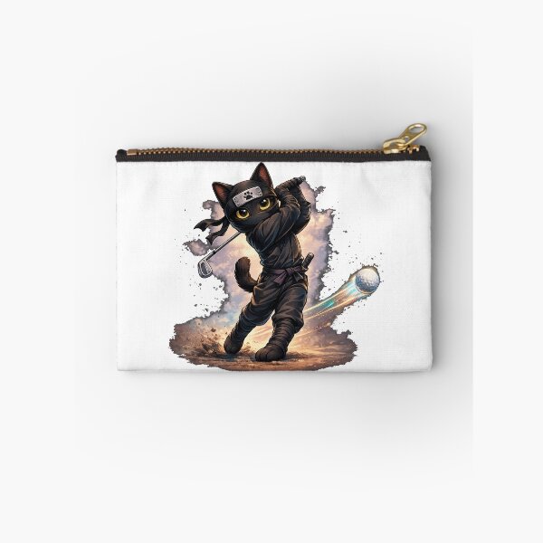 Item preview, Silent Swing, Perfect Shot-Ninja Cat: Hole in One designed and sold by missprint57.