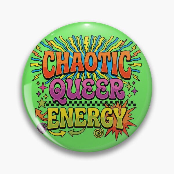 Item preview, Chaotic Queer Energy designed and sold by tigrootiger.