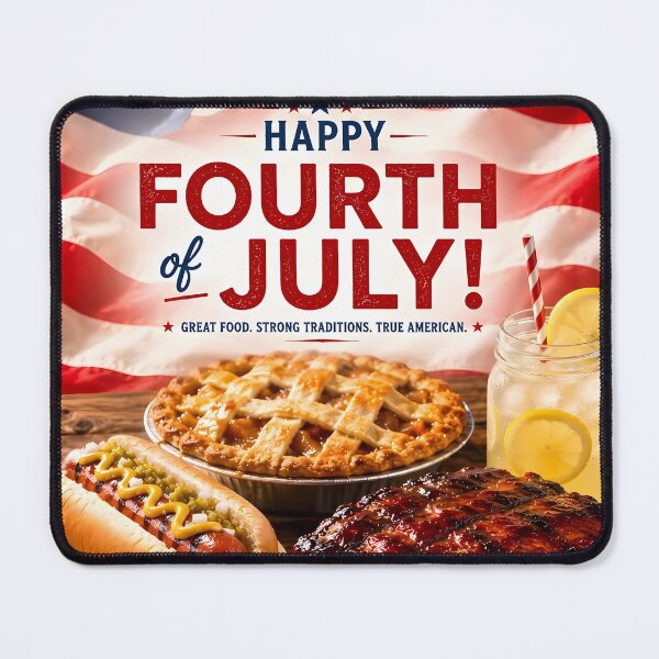 Item preview, 4th of July Food Holiday Poster Food Holiday Poster designed and sold by Easternpantry.