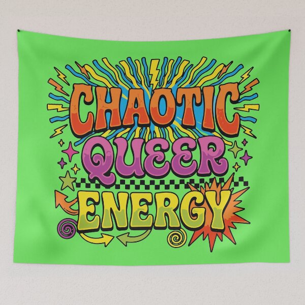 Item preview, Chaotic Queer Energy designed and sold by tigrootiger.