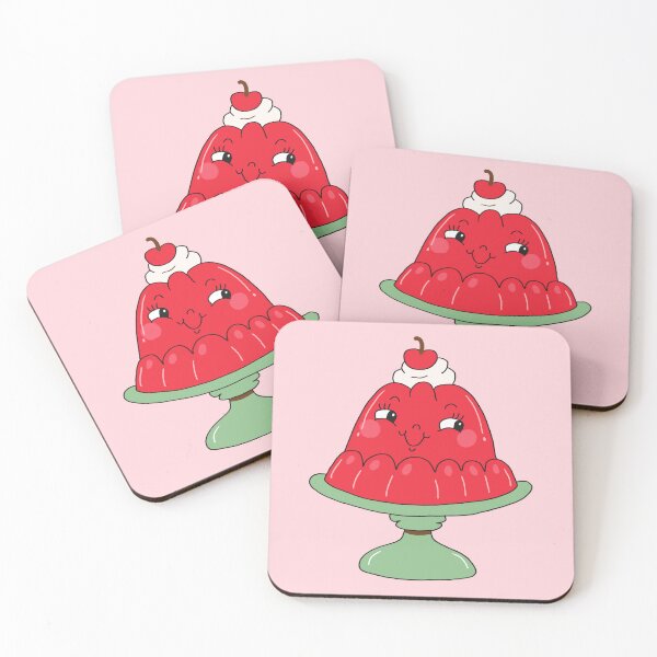Item preview, Red Jello and Whipped Cream (Pink) designed and sold by yellowflowerhut.