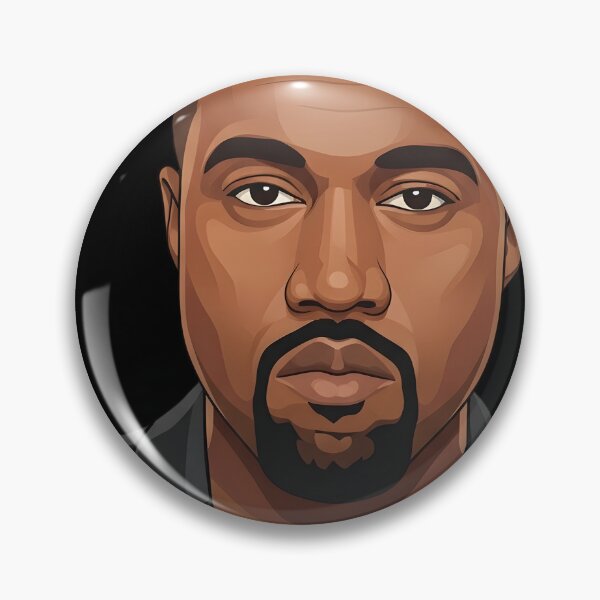 Item preview, Kanye West Vector Illustration designed and sold by Boruto1231.