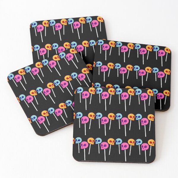 Item preview, Skelly skull lollipops line array designed and sold by AngelPainter.