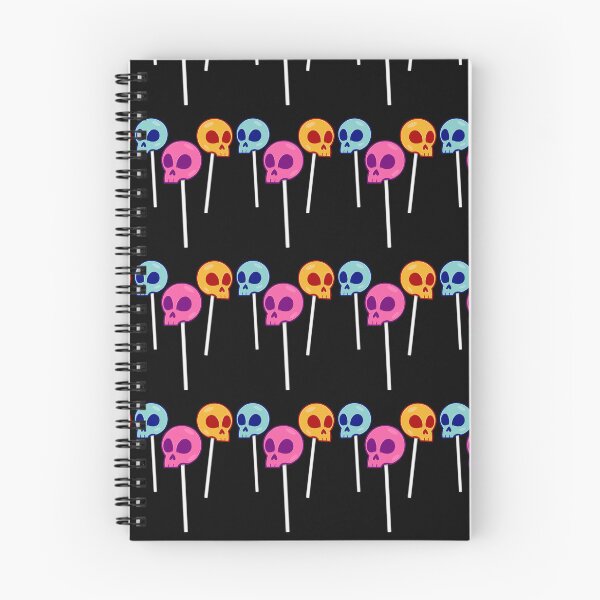Item preview, Skelly skull lollipops line array designed and sold by AngelPainter.