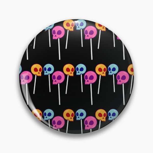 Item preview, Skelly skull lollipops line array designed and sold by AngelPainter.