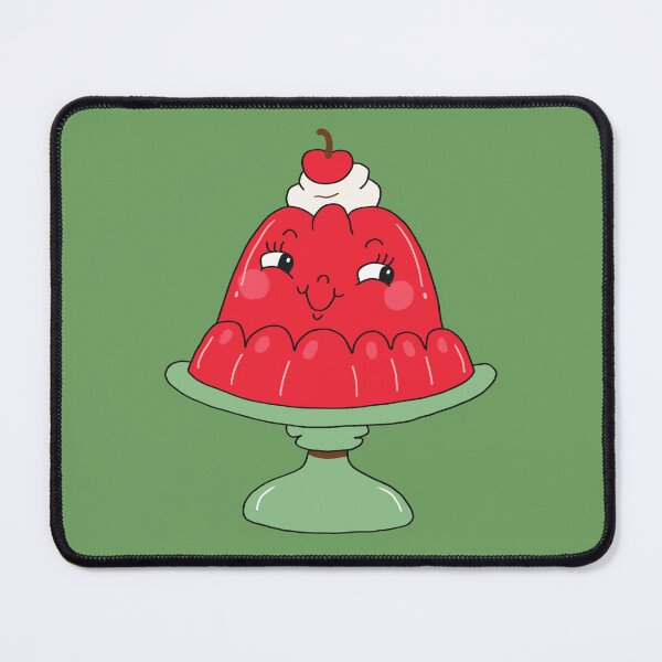Item preview, Red Jello and Whipped Cream (Green) designed and sold by yellowflowerhut.