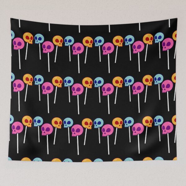 Item preview, Skelly skull lollipops line array designed and sold by AngelPainter.