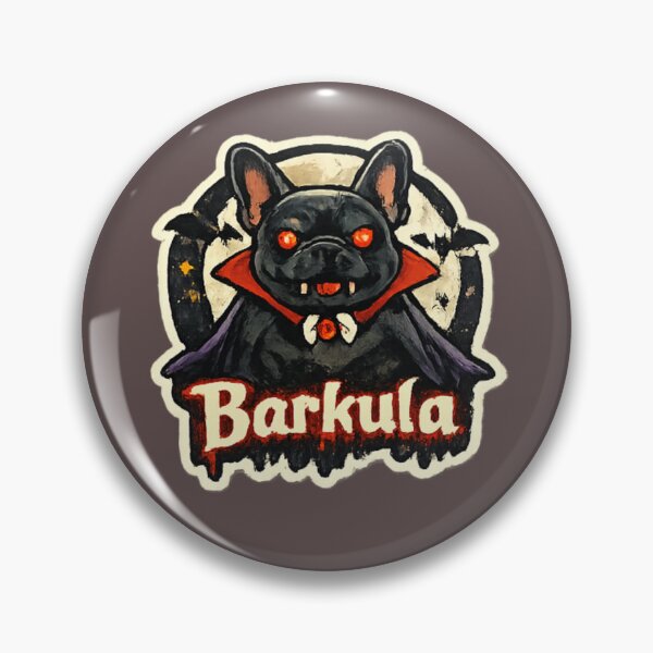 Item preview, Barkula French Bulldog Vampire Halloween Gothic Dog Design designed and sold by PoojaArtLab.
