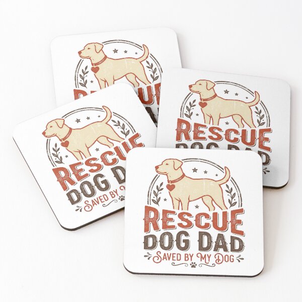 Item preview, Rescue Dog Dad Shirt | Adopted Dog Father Gift - Save A Dog Love designed and sold by Osmose-Studio.